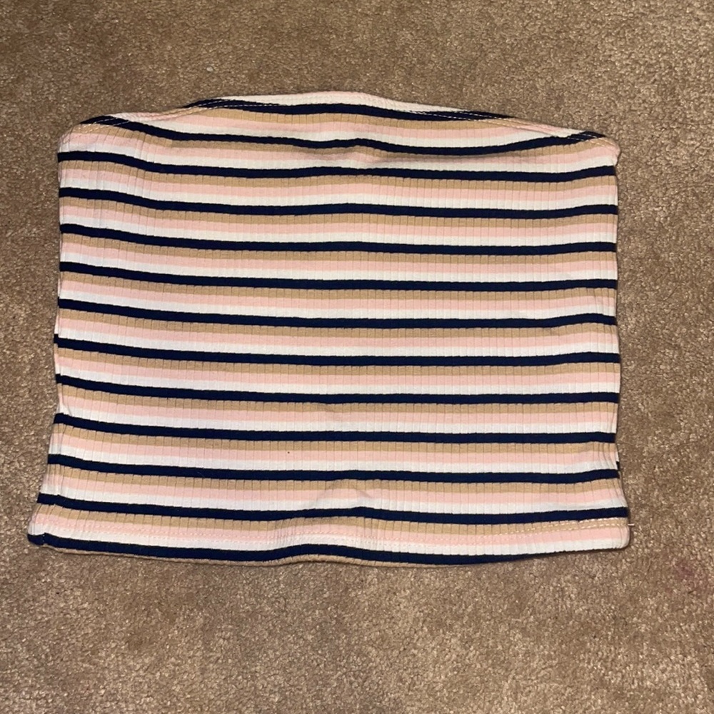 Striped Tube Top